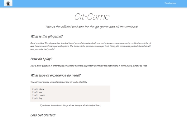 Darmowa gra dla programistów z Git
